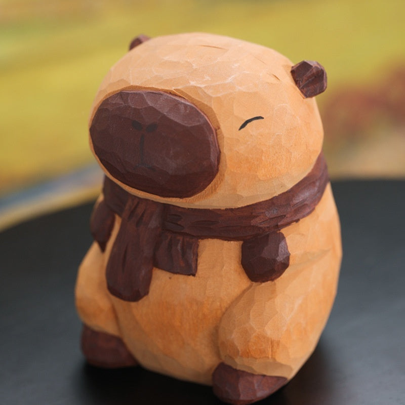 Guinea Pig Wooden Decoration