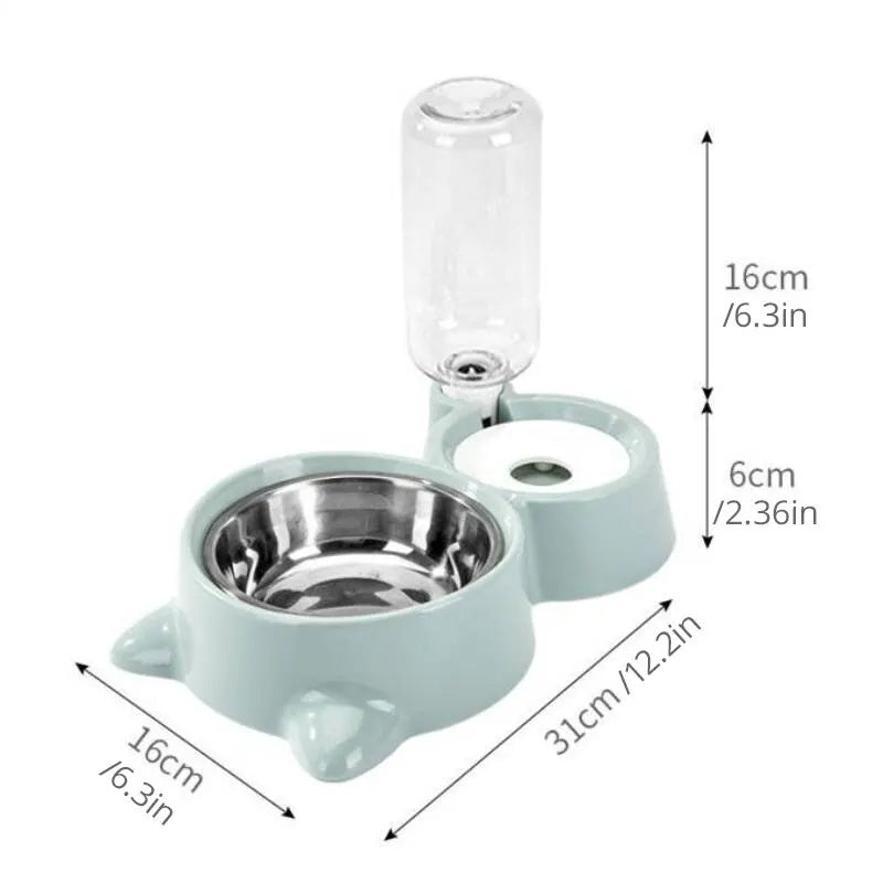 Pet Automatic Food Water Feeder