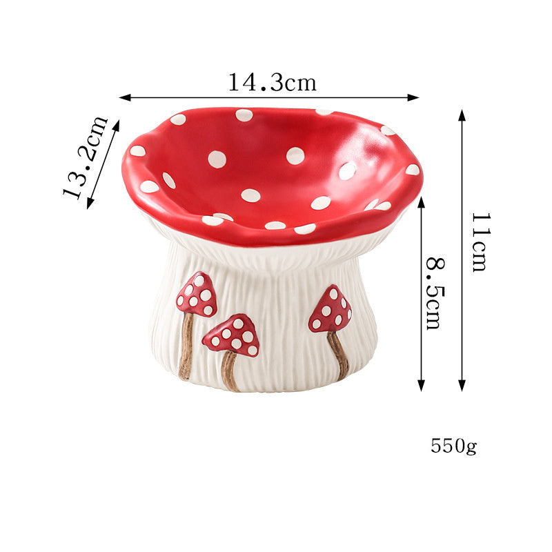 Creative Mushroom Pet Bowl