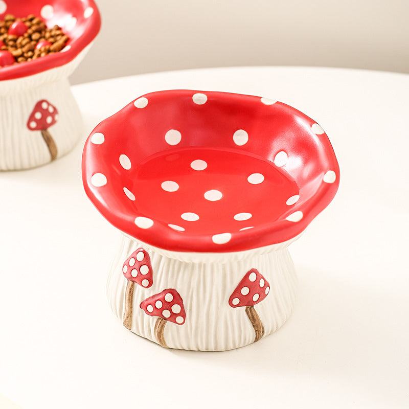 Creative Mushroom Pet Bowl