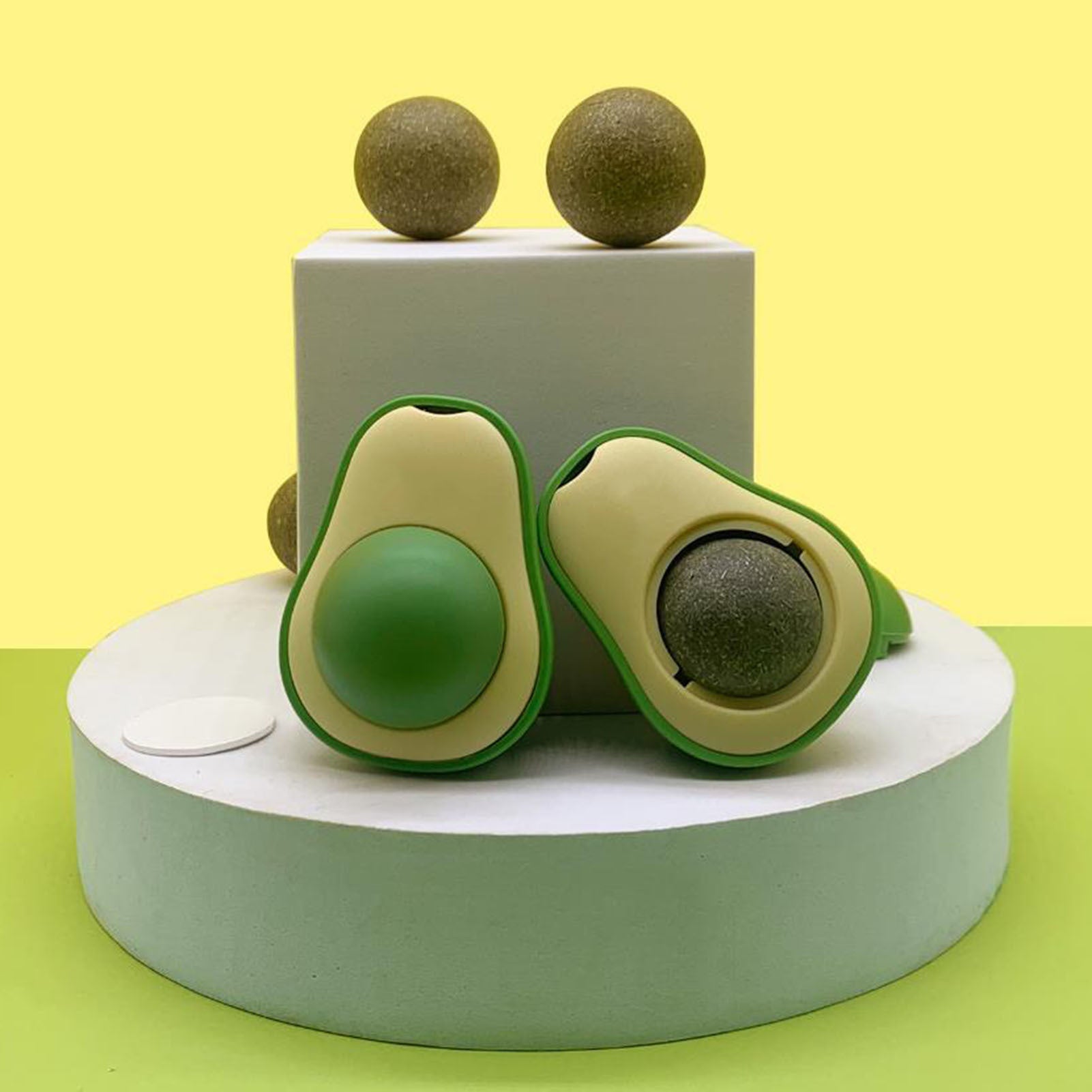 Cute Avocado Cat Toys