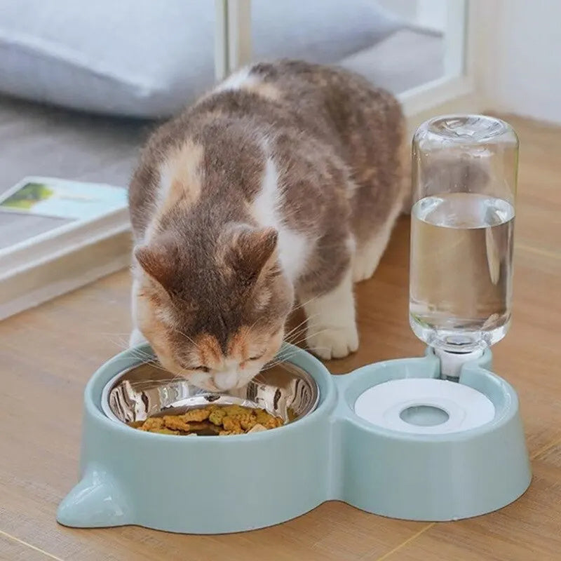 Pet Automatic Food Water Feeder