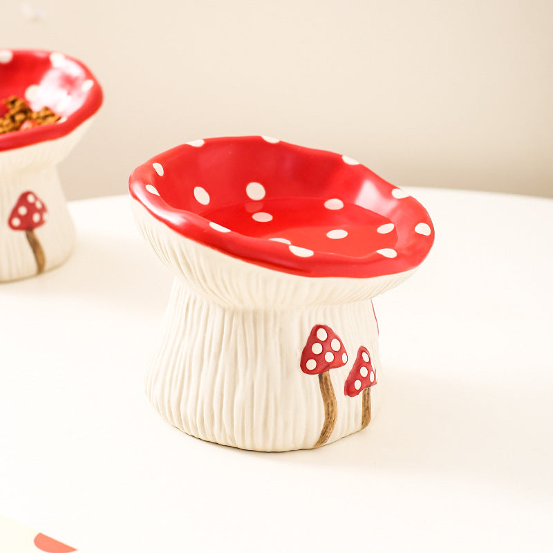 Creative Mushroom Pet Bowl