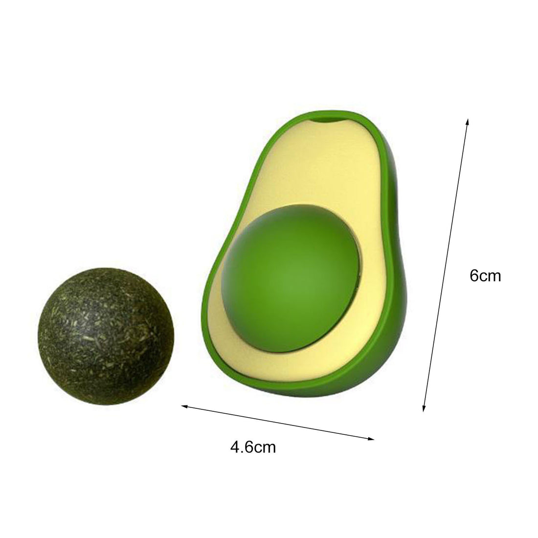 Cute Avocado Cat Toys