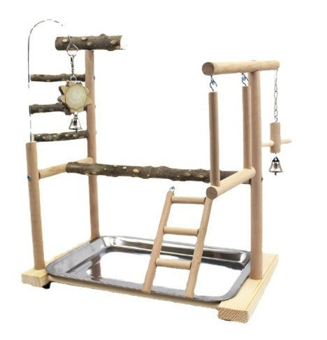 Parrot Toys Tiger Skin Bird Stand