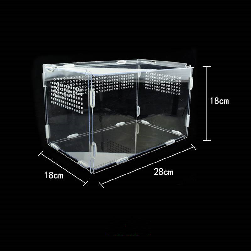 Reptile Tank Feeding Box