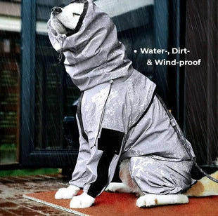 Pet Reflective Rainproof Raincoat